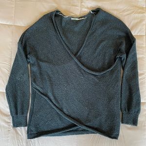Knit Wrap Sweater
